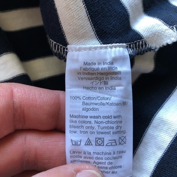 J. Crew • High Low Maxi Dress in Stripe - Picture 6 of 7